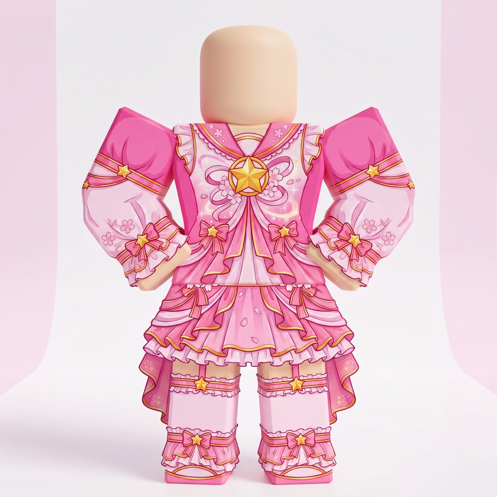 Sakura Magical Idol Roblox skin preview in homepage hero